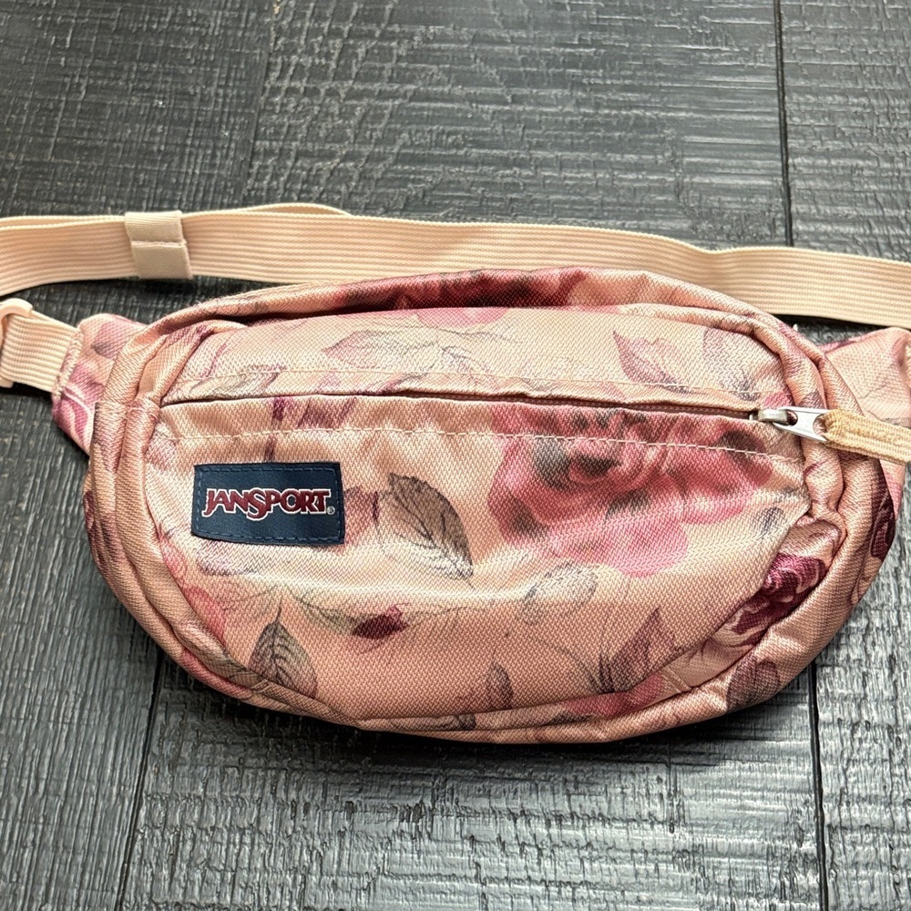 Jansport Rose Pattern Waist Bag
